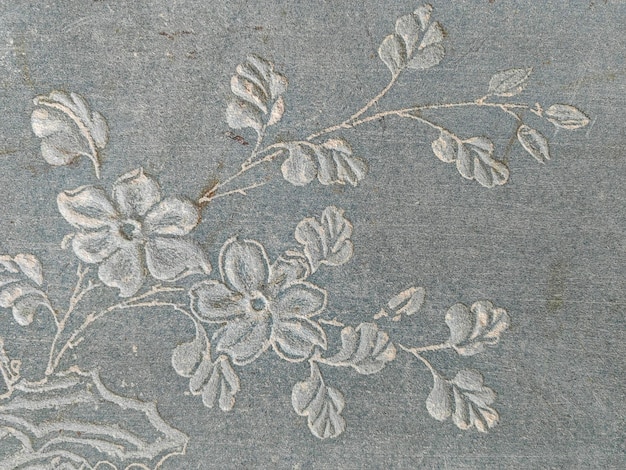 Przykładowy projekt haftu na lnianej tkaninie